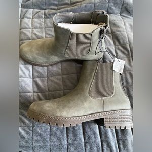 Grey Boots